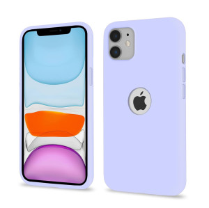 M-VED Silicone Back Case for iPhone 11, Soft-Touch Phone Back Cover for Apple iPhone 11 -LIGHT BLUE