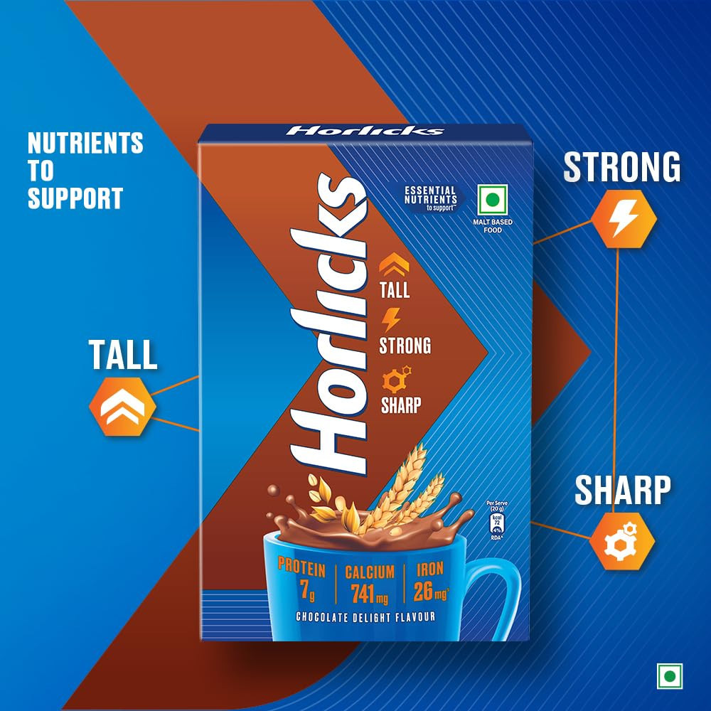 Horlicks Chocolate Nutrition Drink || 1 kg Refill Pack