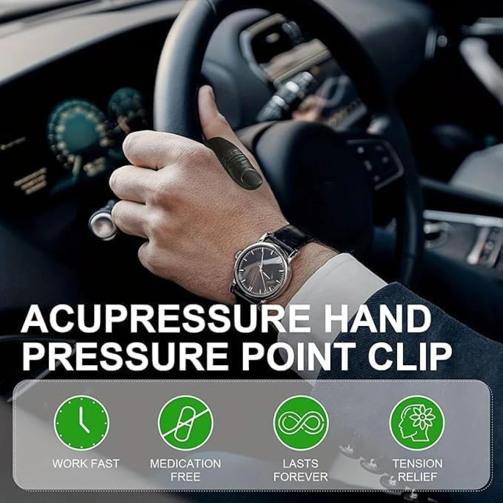 M ved 2-Pack Sugar Control Acupressure Clip for Diabetics |