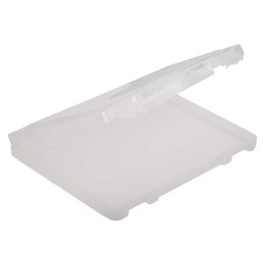 M ved Clear Plastic Document Storage Case, 31 x 23 x 2 cm,