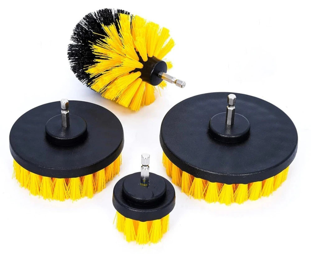 M ved Power Drill Scrubber Brush 4PCS Set