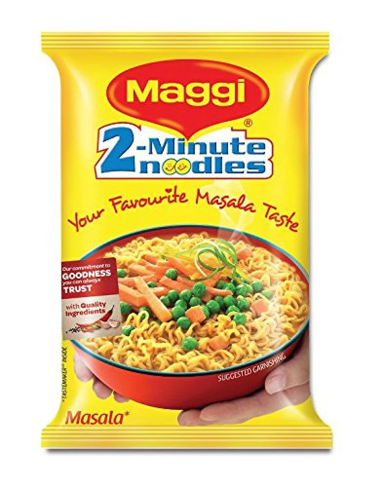 MAGGI 2-Minutes Noodles Masala, 140 Gram-Pack Of 48