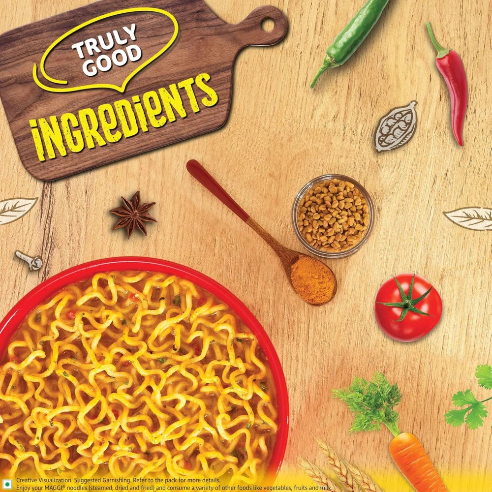 MAGGI 2-Minute Instant Noodles,Masala Noodles 70gm(4)