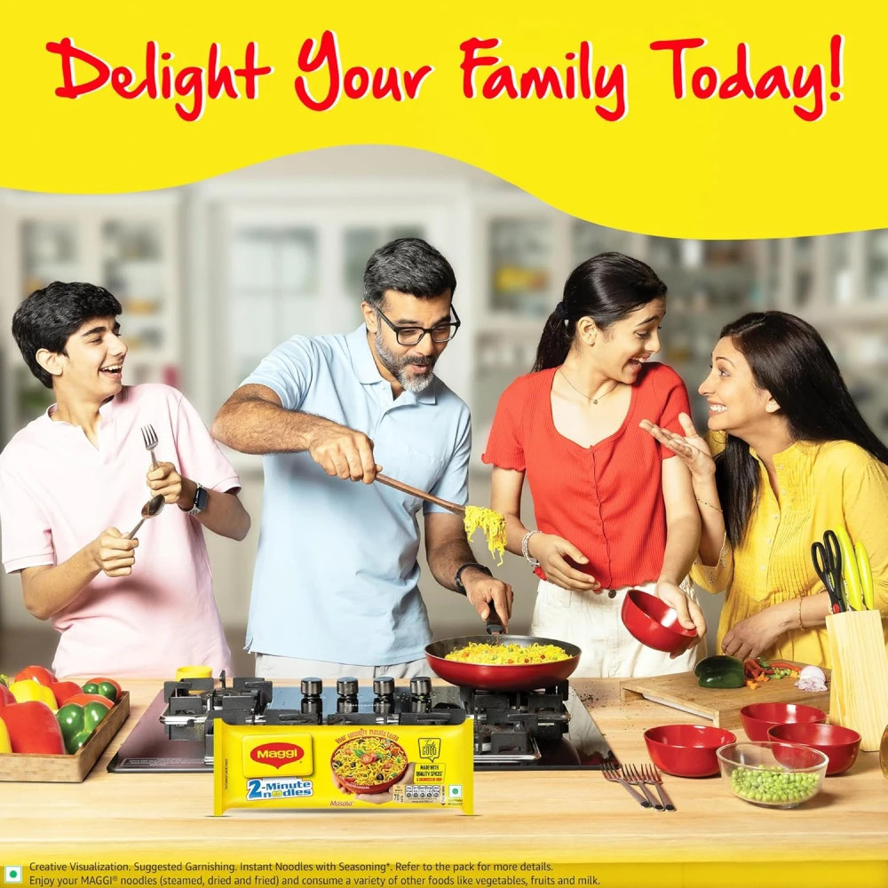 pack (12*70gm) MAGGI 2-Minute Instant Noodles,Masala Noodles