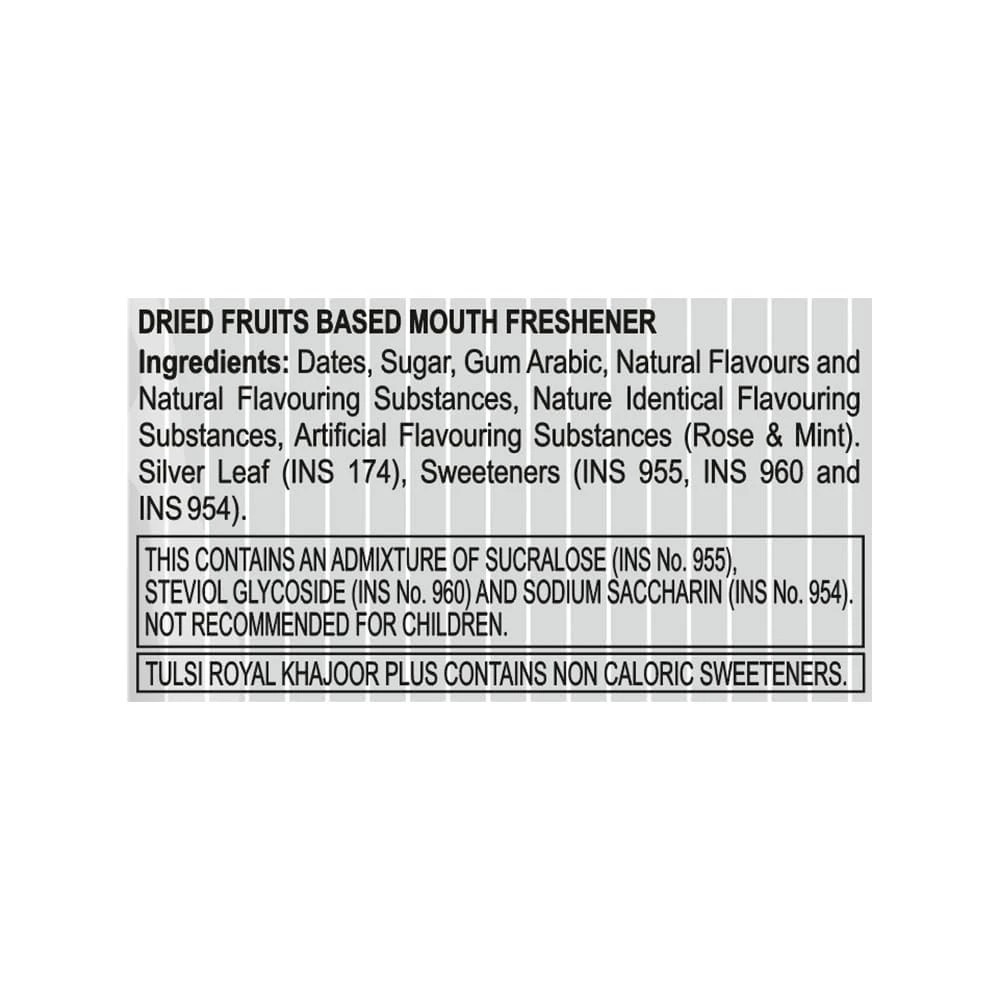 8 pack Tulsi Royal Khajoor plus silver Coted dates