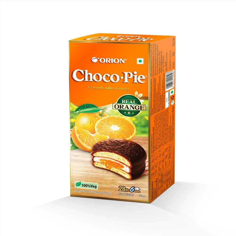 Orion mango strowbwry orange combo Chocopie