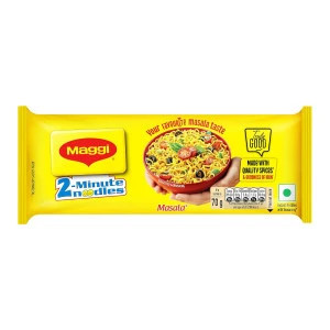 MAGGI 2-Minute Instant Noodles,Masala Noodles With Goodness Of Iron,Made With Choicest Quality Spices,Favourite Masala Taste, 280 g Pouch.PACK OF 2
