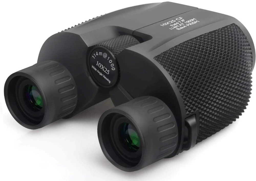 Binocular for Long Distance |10x25 HD with Bag Green