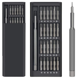 24 in 1 Precision Screwdriver Set, Magnetic Screwdriver Kit,Multifunction Pocket Screwdriver Tool Set, Mini Screwdriver Kit, Repair Tool Kit for Electronics,Tablet, phone, Watches,Toys (1)
